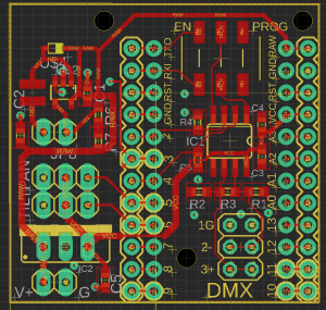 DMX Circuit Board
