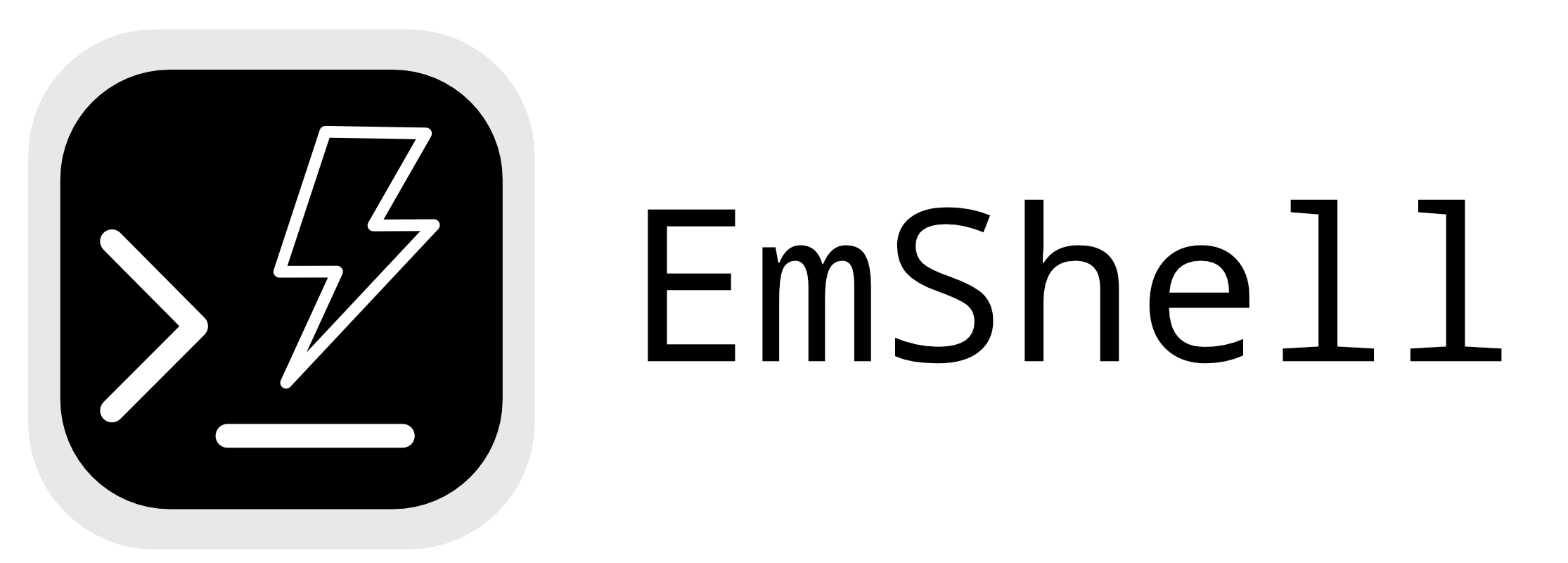 The EmShell Logo